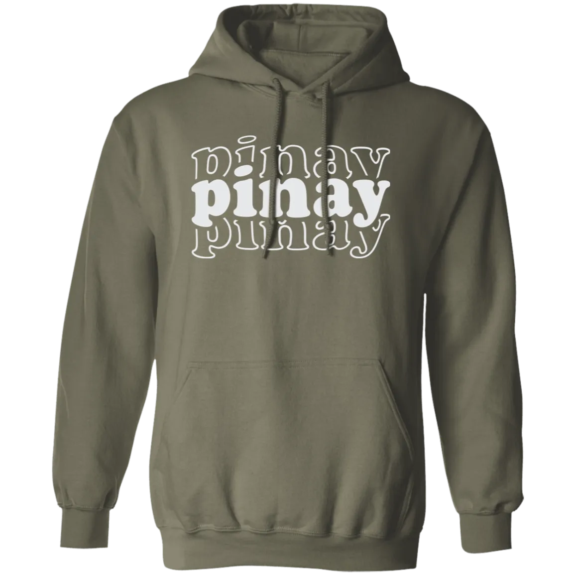 Pinay Triple Unisex Pullover Hoodie
