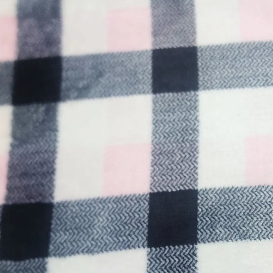 Printed Mongolian Fleece Fabric 150 cm Dsn 2
