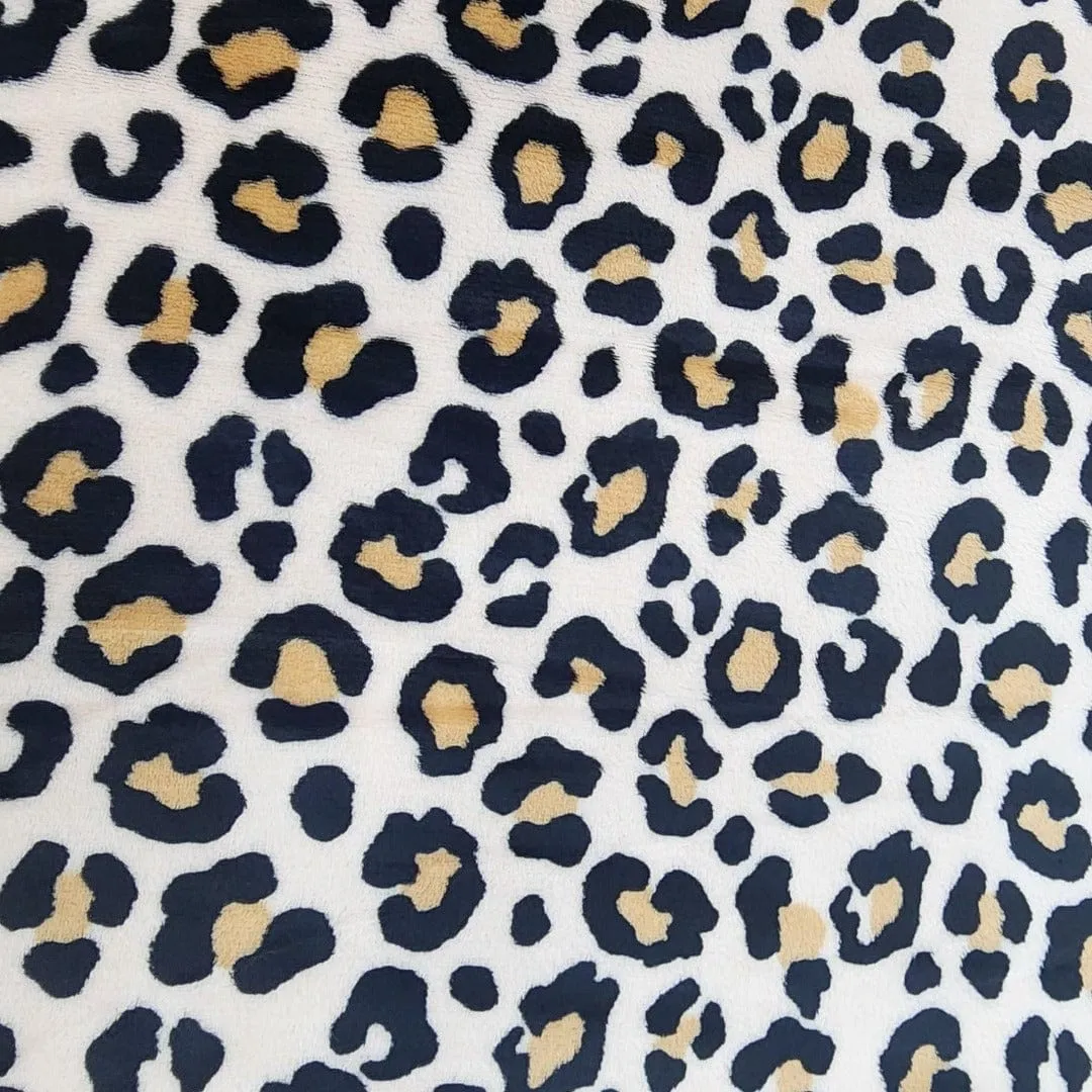 Printed Mongolian Fleece Fabric 150 cm