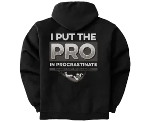 Procrastinate Graphic Hoodie
