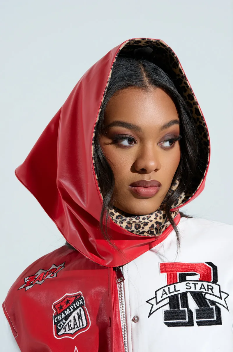 RAWR PU HEADSCARF