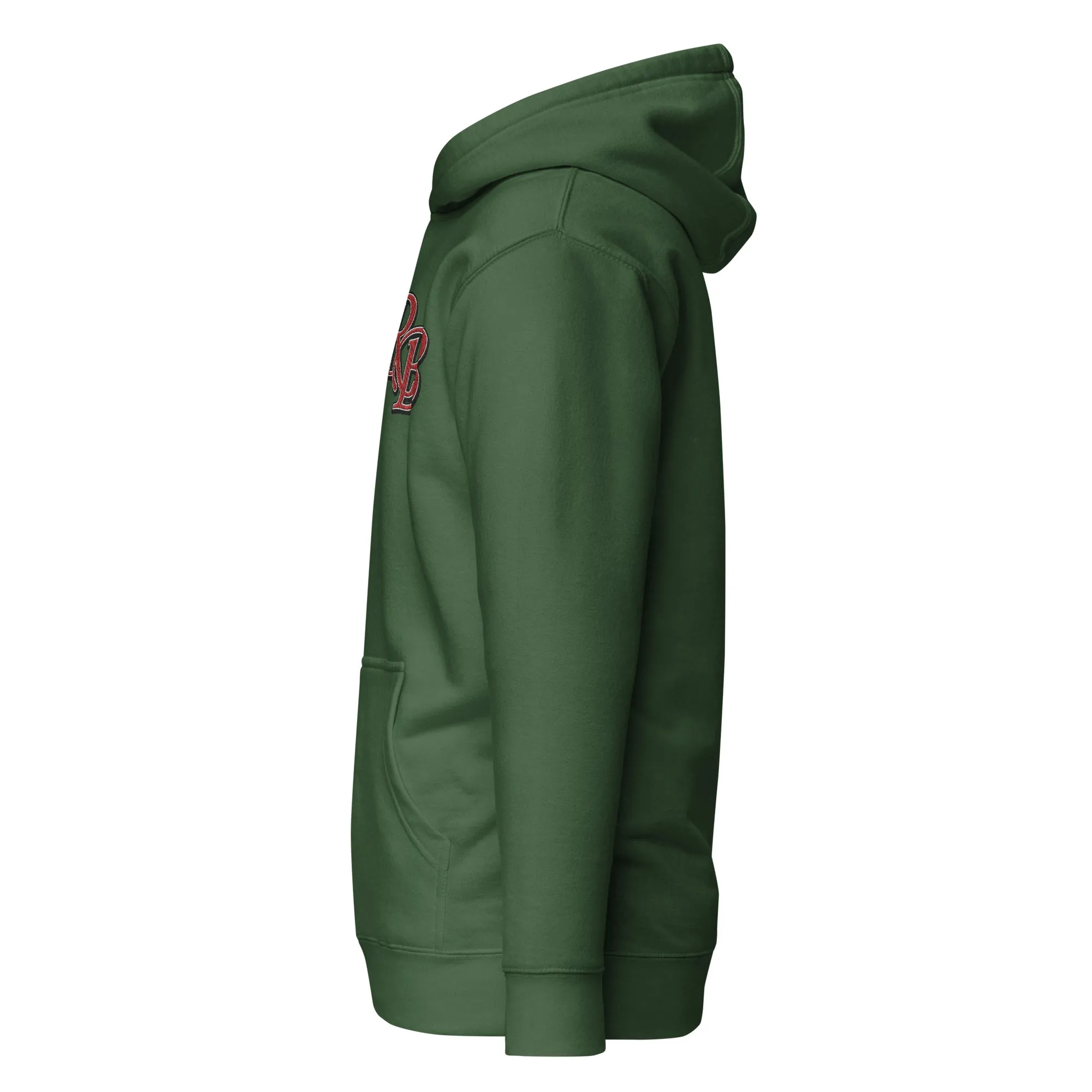 Retro Black Lettered Unisex Hoodies