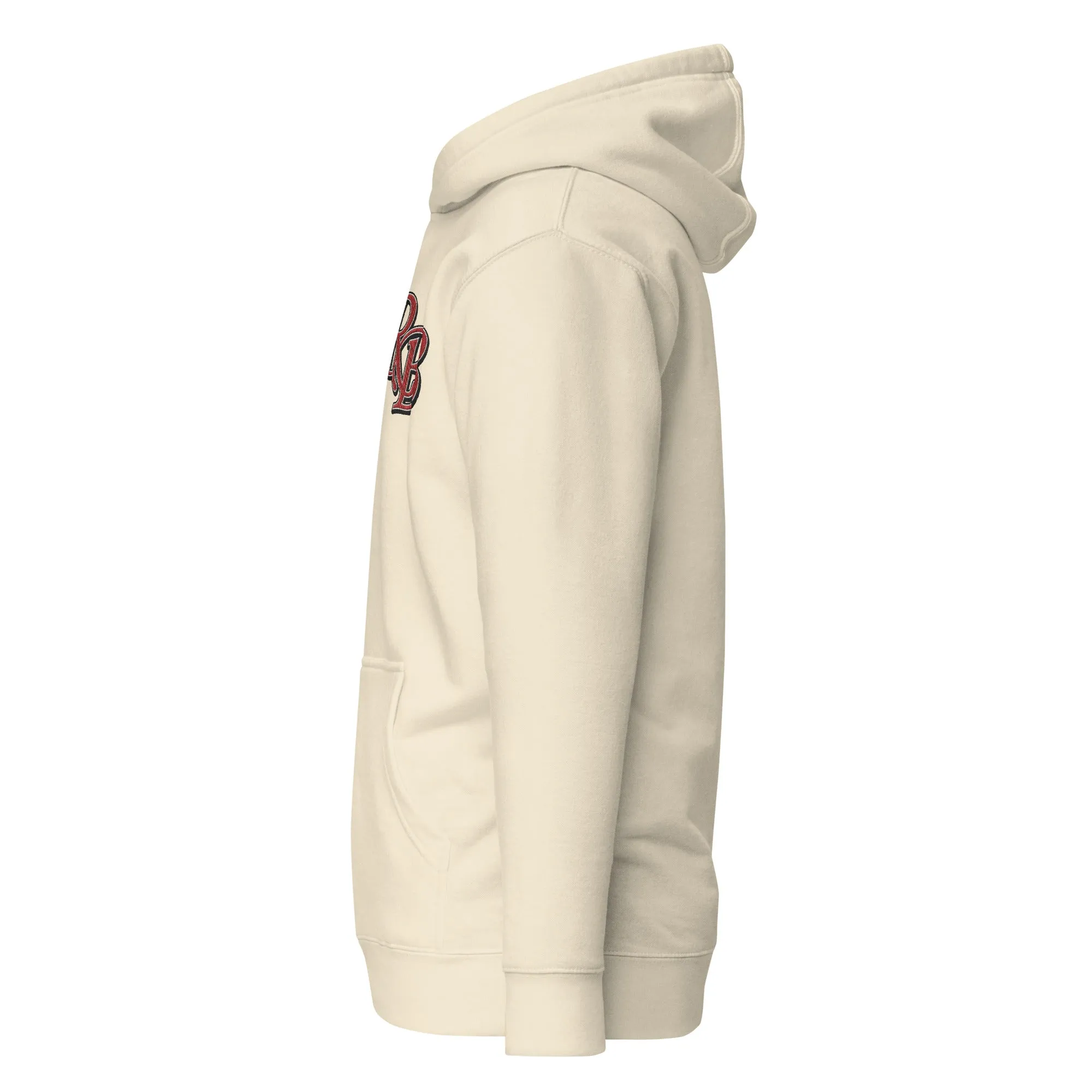 Retro Black Lettered Unisex Hoodies