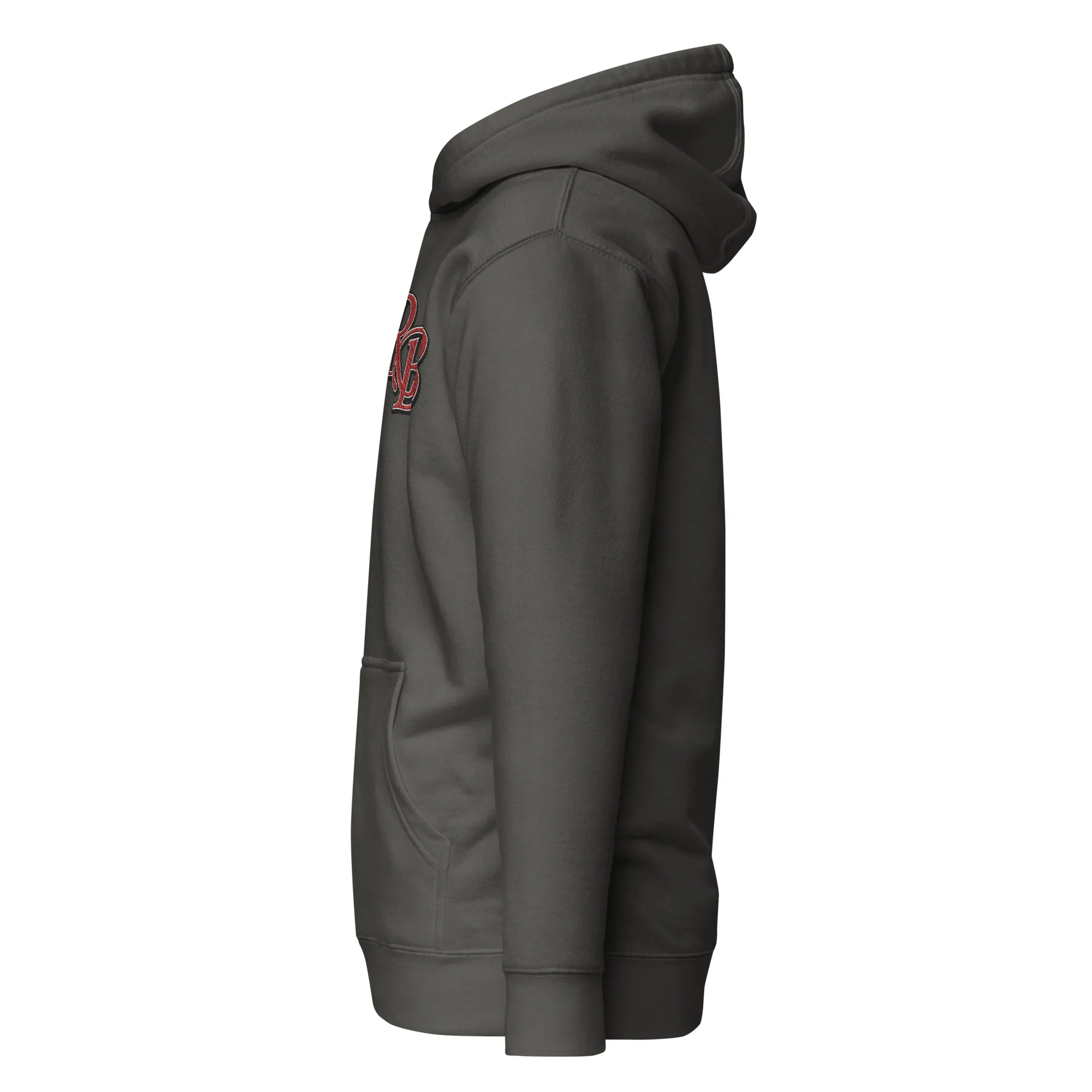 Retro Black Lettered Unisex Hoodies