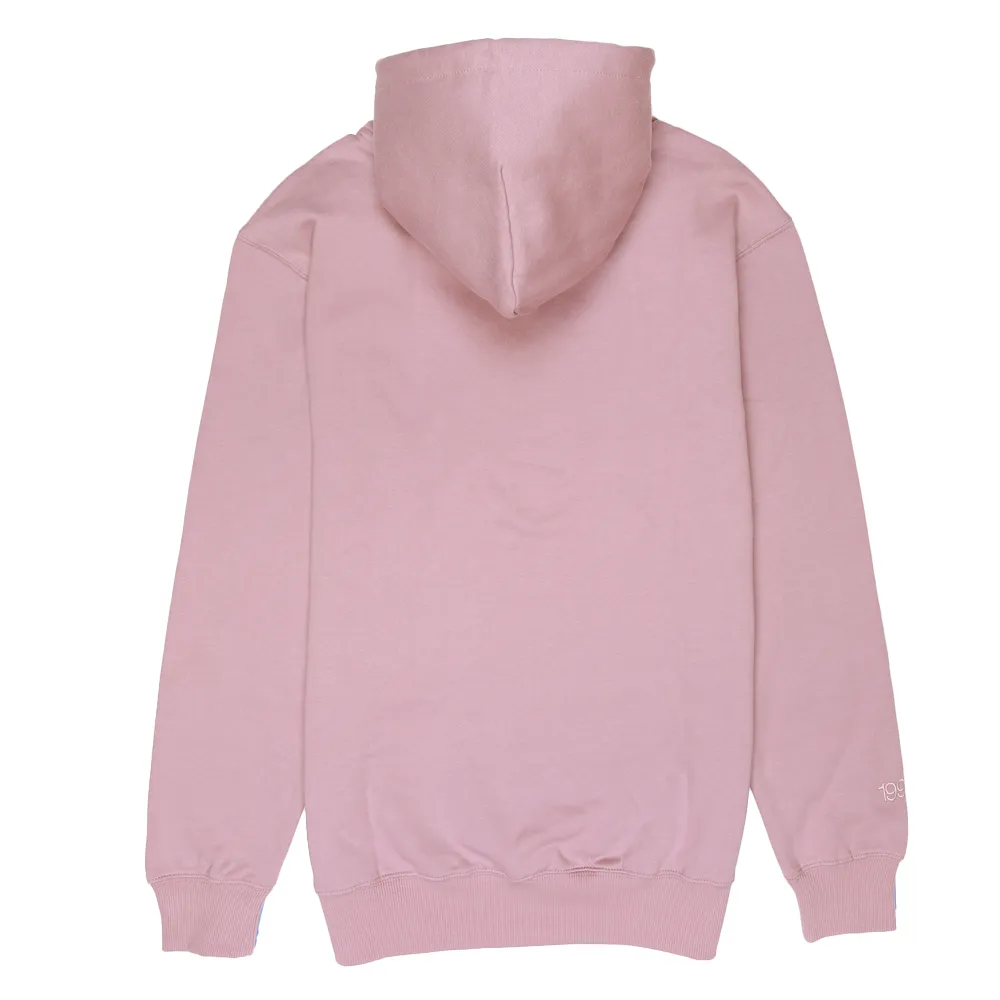 Revert 95 Checkerboard Box Logo Hoodie Purple Rose