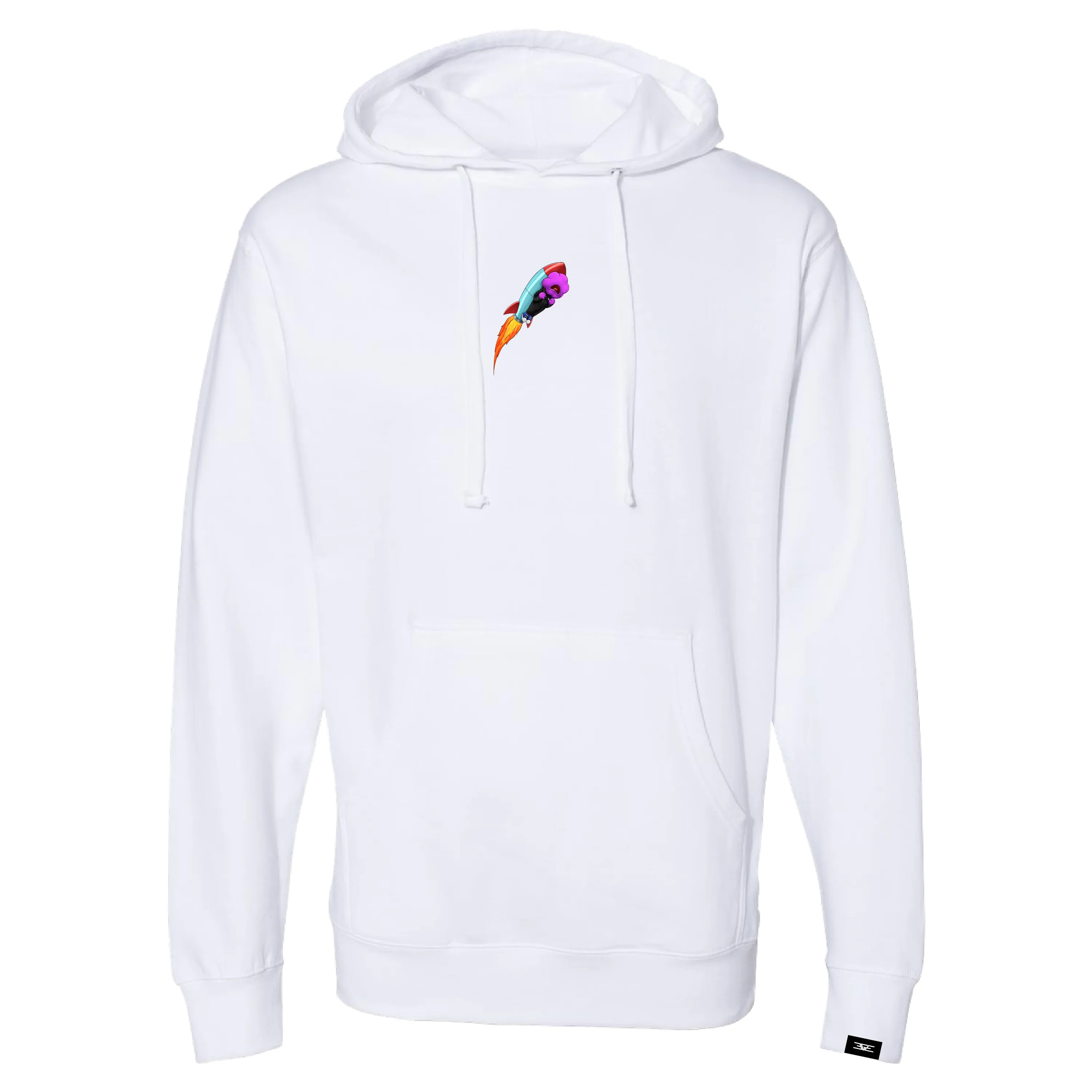 Rocket Lift Dream Junkie Hoodie - White