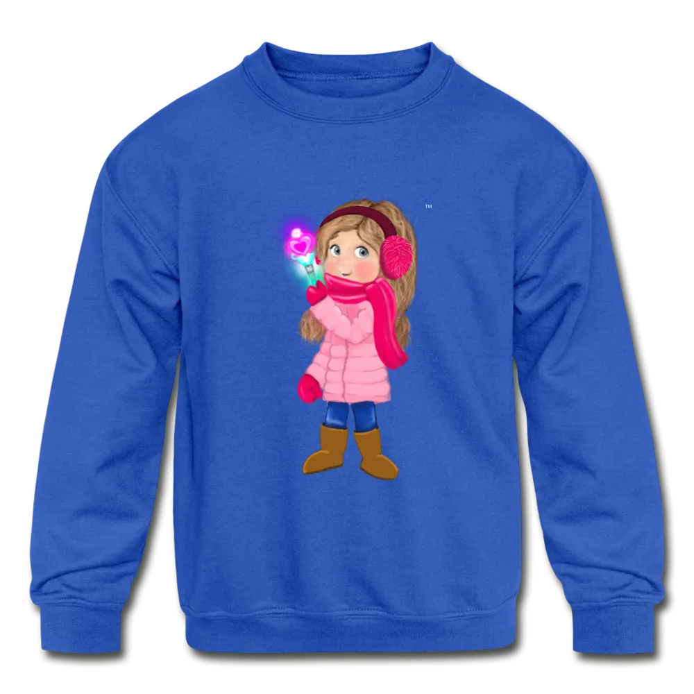 Shae  Kid's Crewneck Sweatshirt