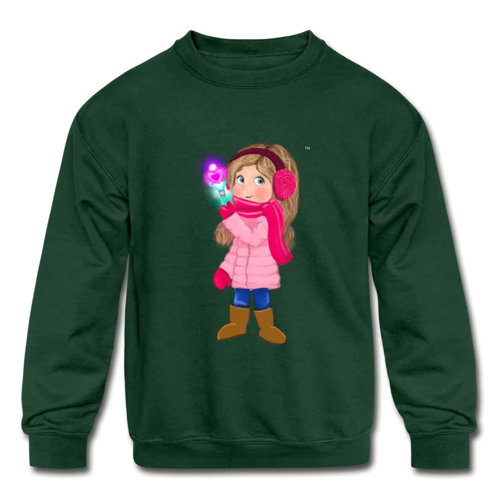Shae  Kid's Crewneck Sweatshirt