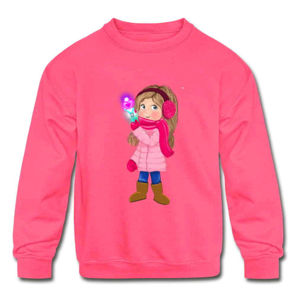 Shae  Kid's Crewneck Sweatshirt