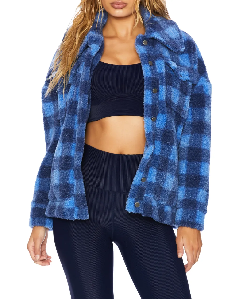 SHERPA CHECKED JACKET