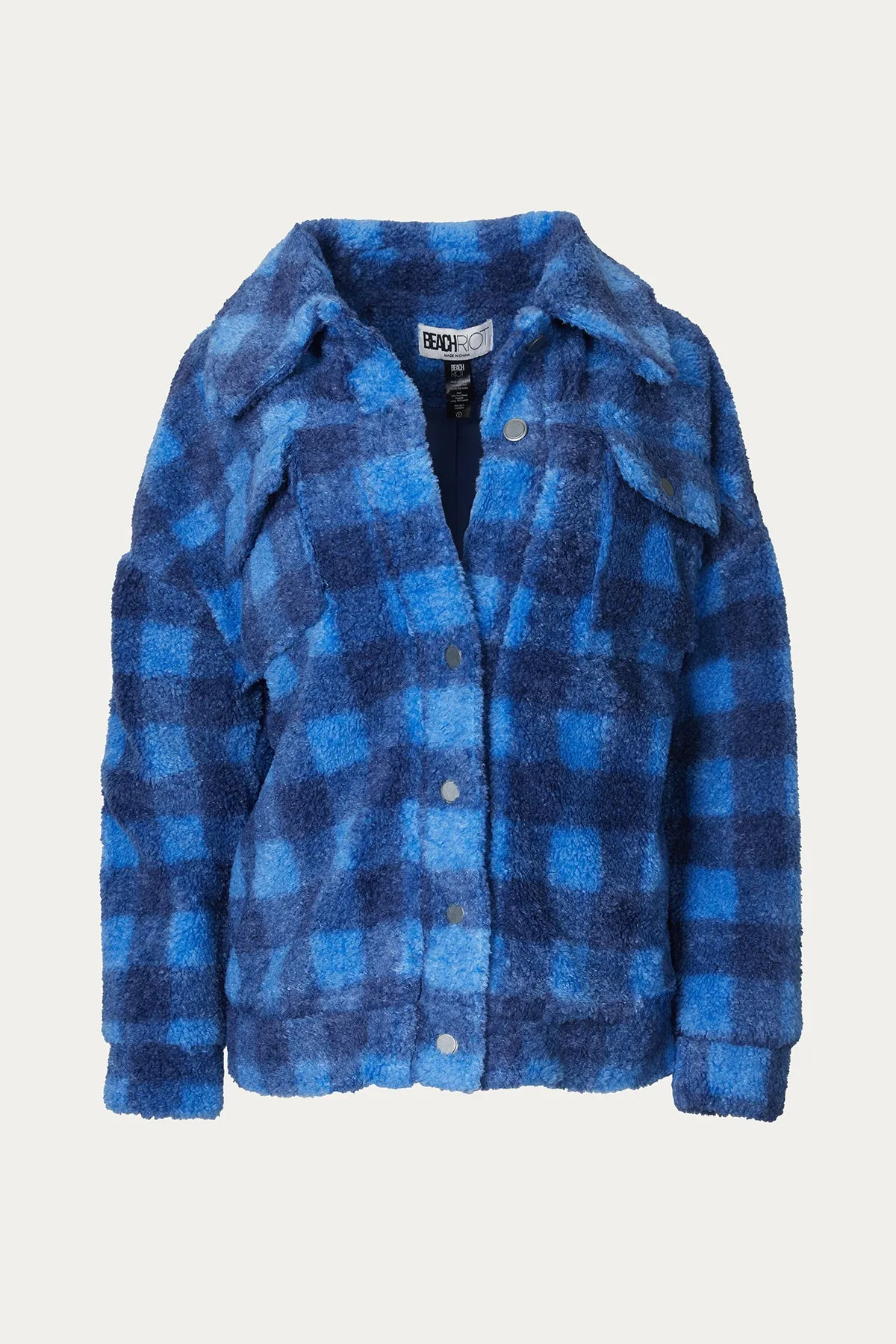 SHERPA CHECKED JACKET