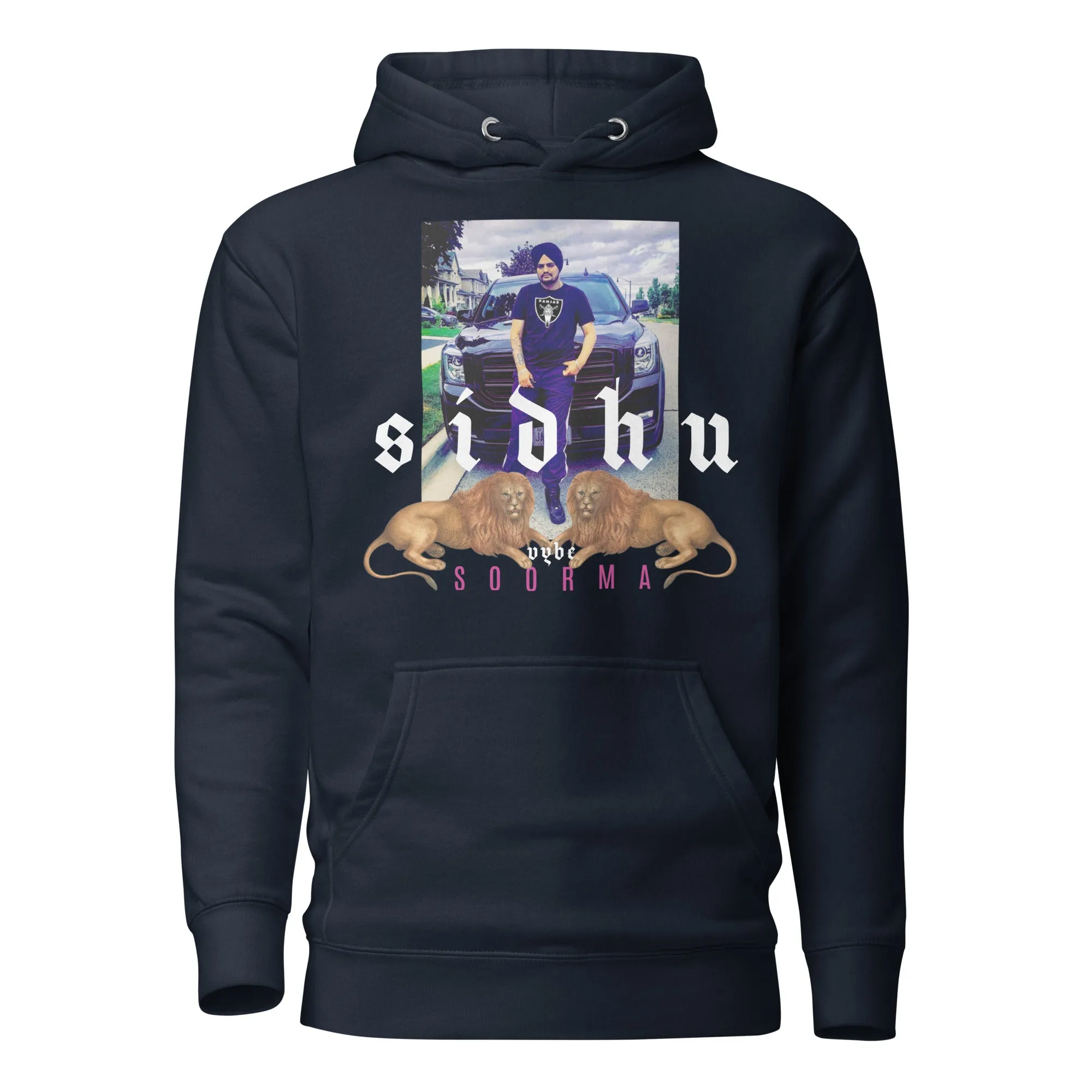 Sidhu Soorma Lions Vybe - Multicolor Hoodies