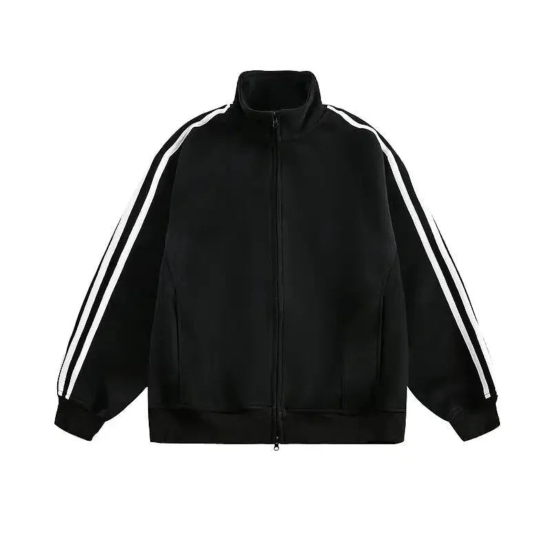 Stripe Accents Track Jacket
