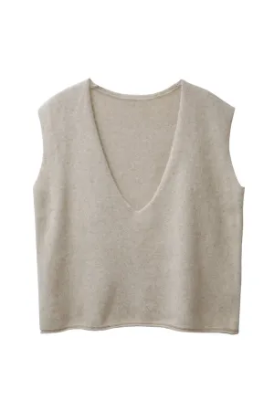 Sweater Vest in Ivory