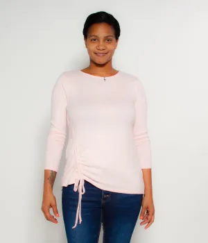 Sweater With Tie At The Side