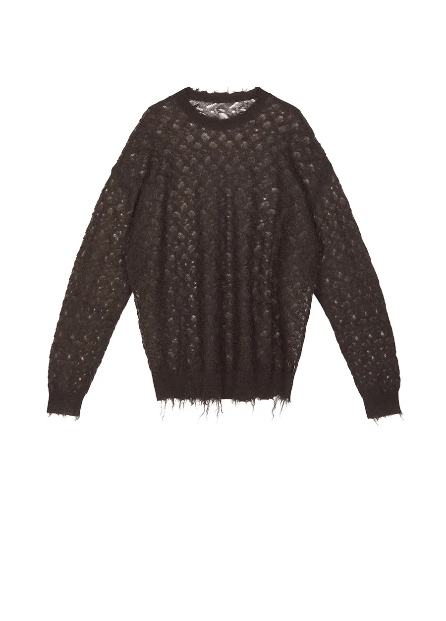 Sweater/JNBY Oversize Long-sleeved Pullover Sweater