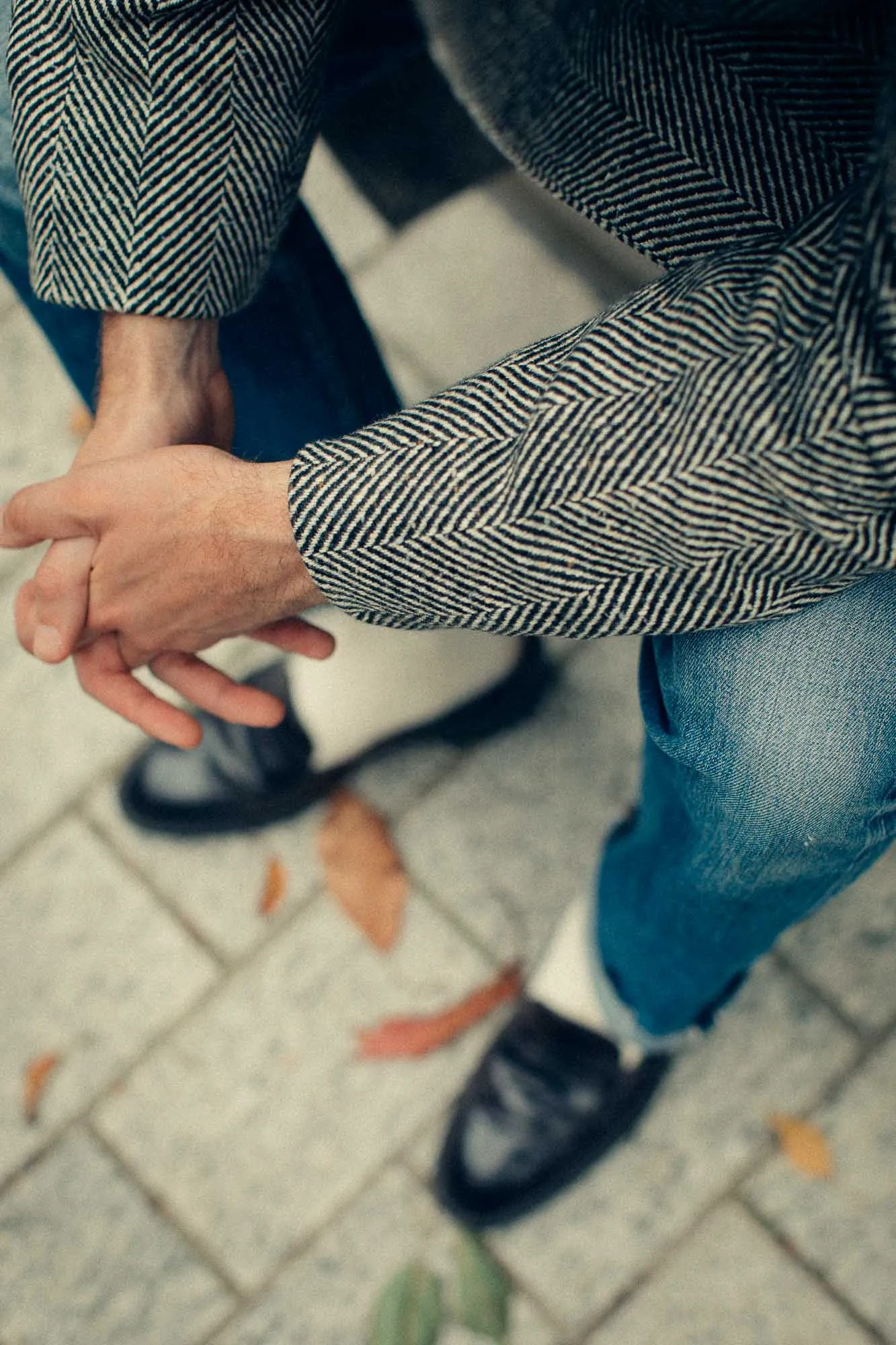 The Donegal Overcoat - Light Grey