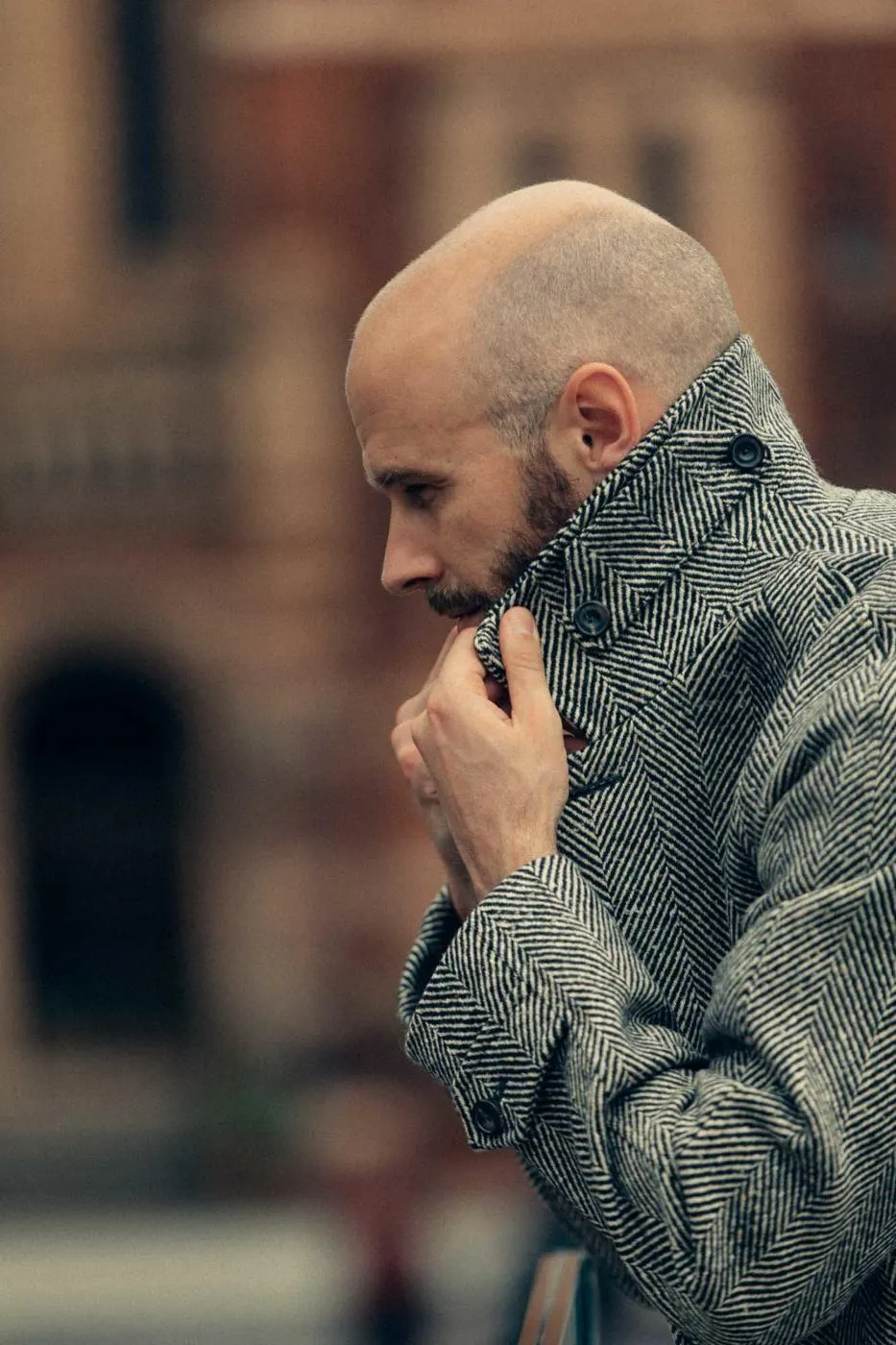 The Donegal Overcoat - Light Grey
