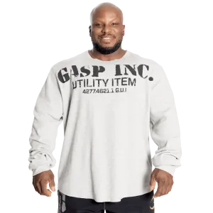 Thermal Gym Sweater - Greymelange