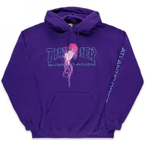 Thrasher x Atlantic Drift Hoodie - Purple