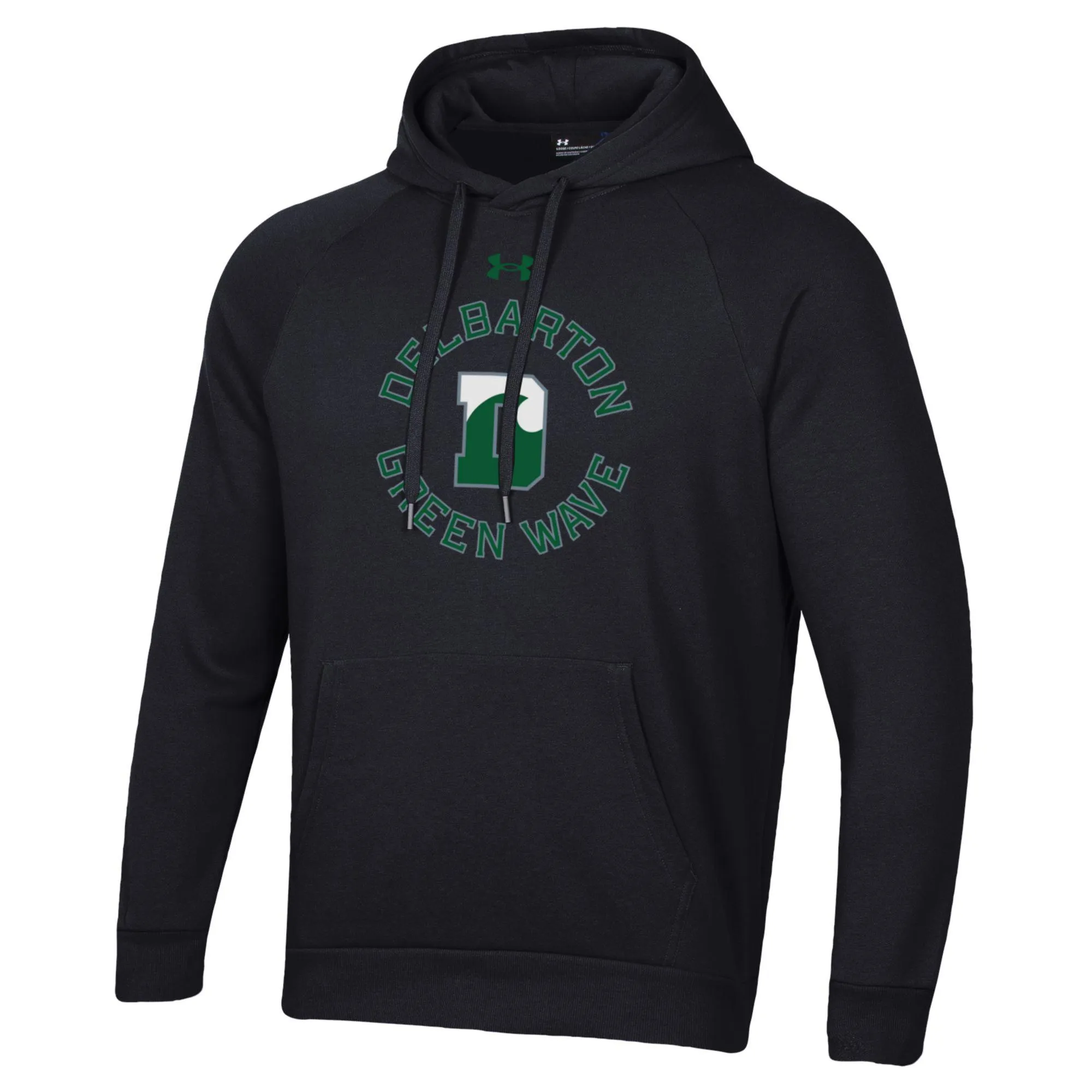 UA All Day Hoodie Delbarton DWave Green Wave - Black
