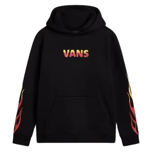Vans Boys Flame Hoodie - Black