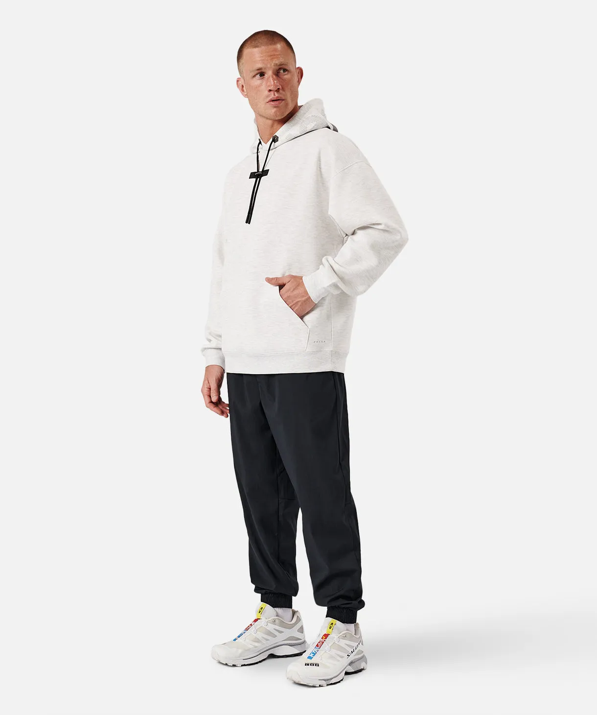 Vilanova Midweight Tech Hoodie - Snow Marle