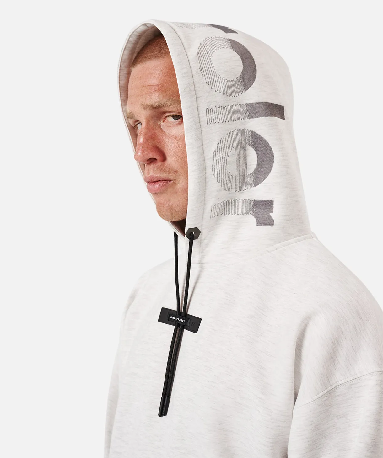 Vilanova Midweight Tech Hoodie - Snow Marle