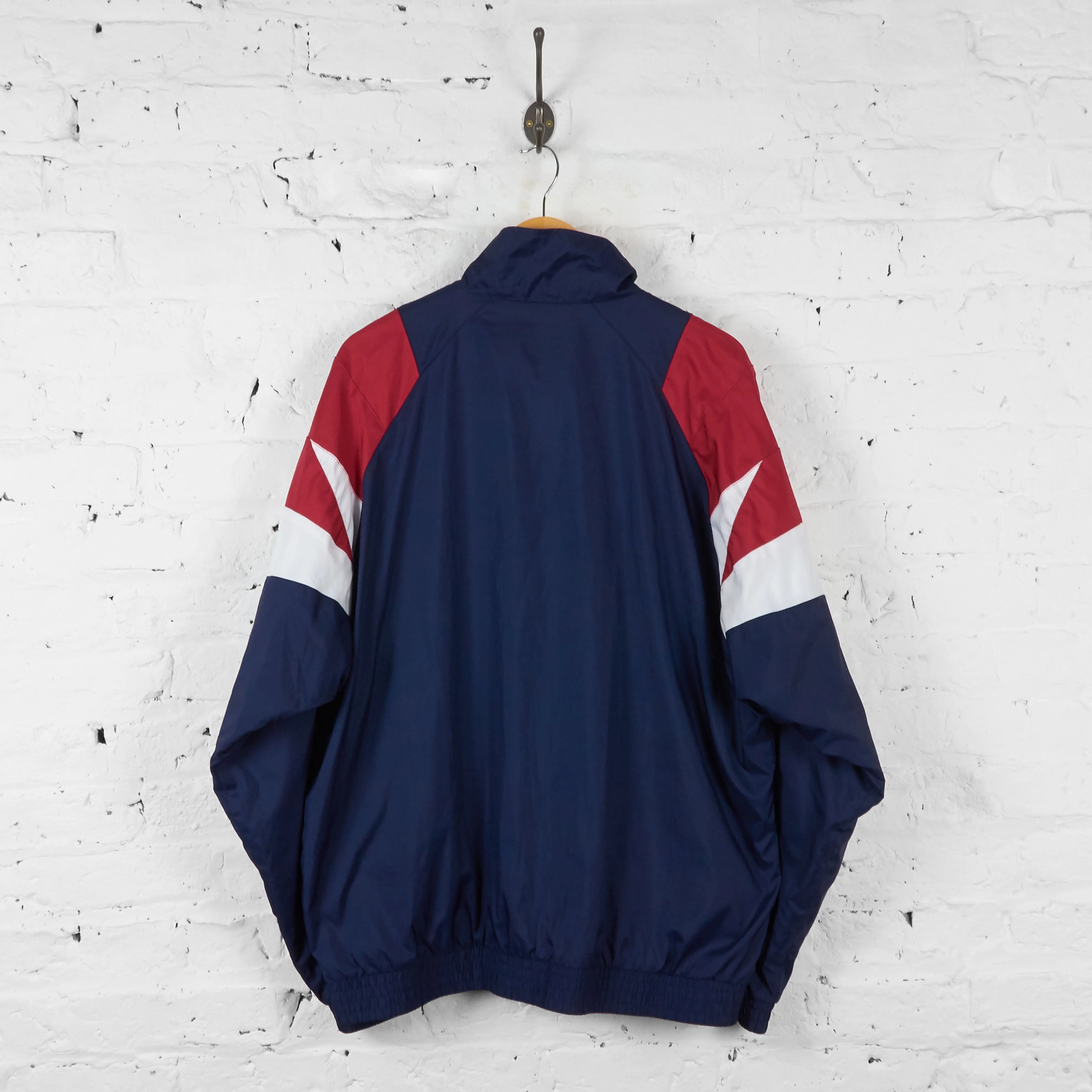 Vintage Adidas Windbreaker Jacket - Blue/Red - XL