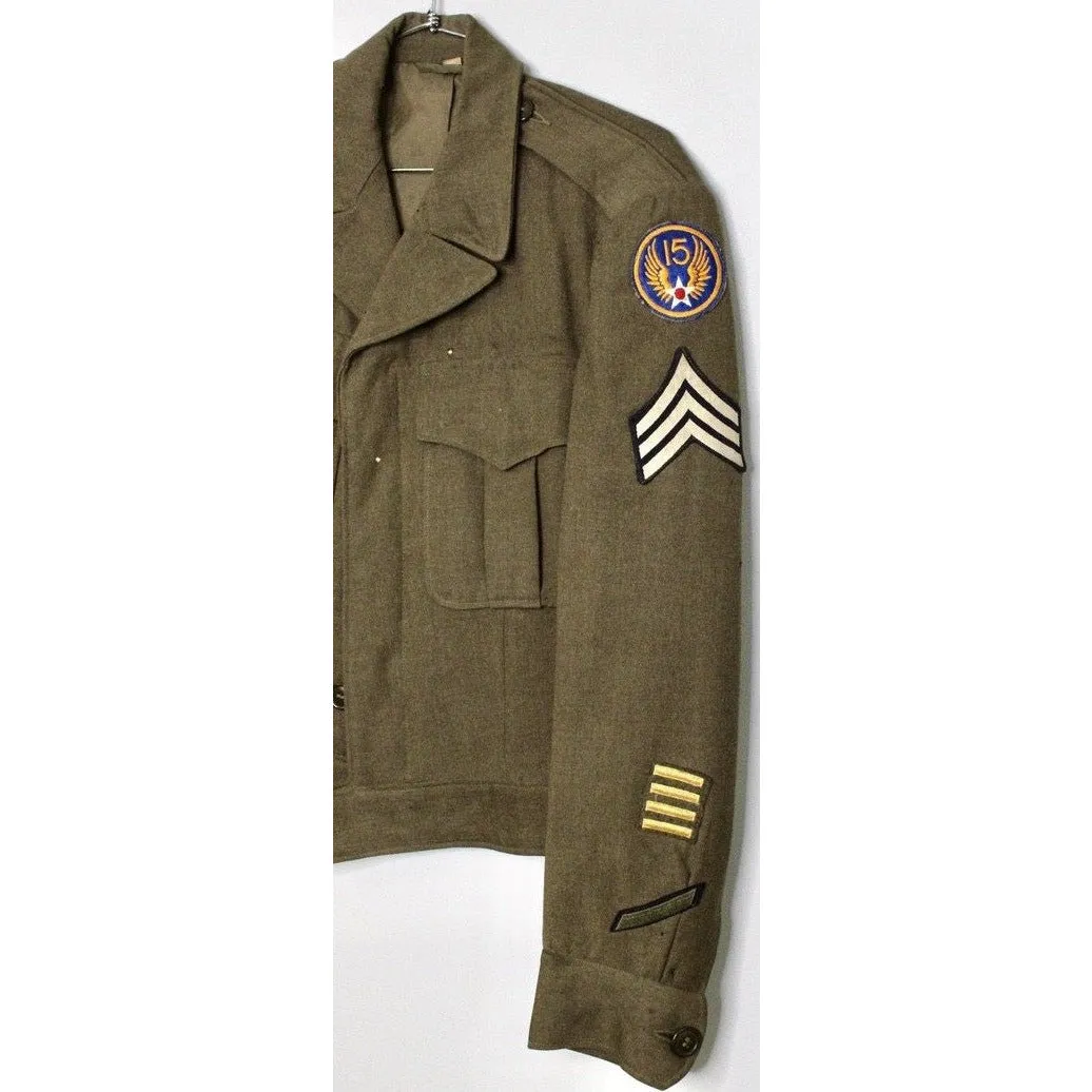 Vintage Mens Ike Eisenhower Jacket Army WW2 Size 36R