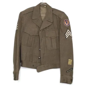 Vintage Mens Ike Eisenhower Jacket Army WW2 Size 36R