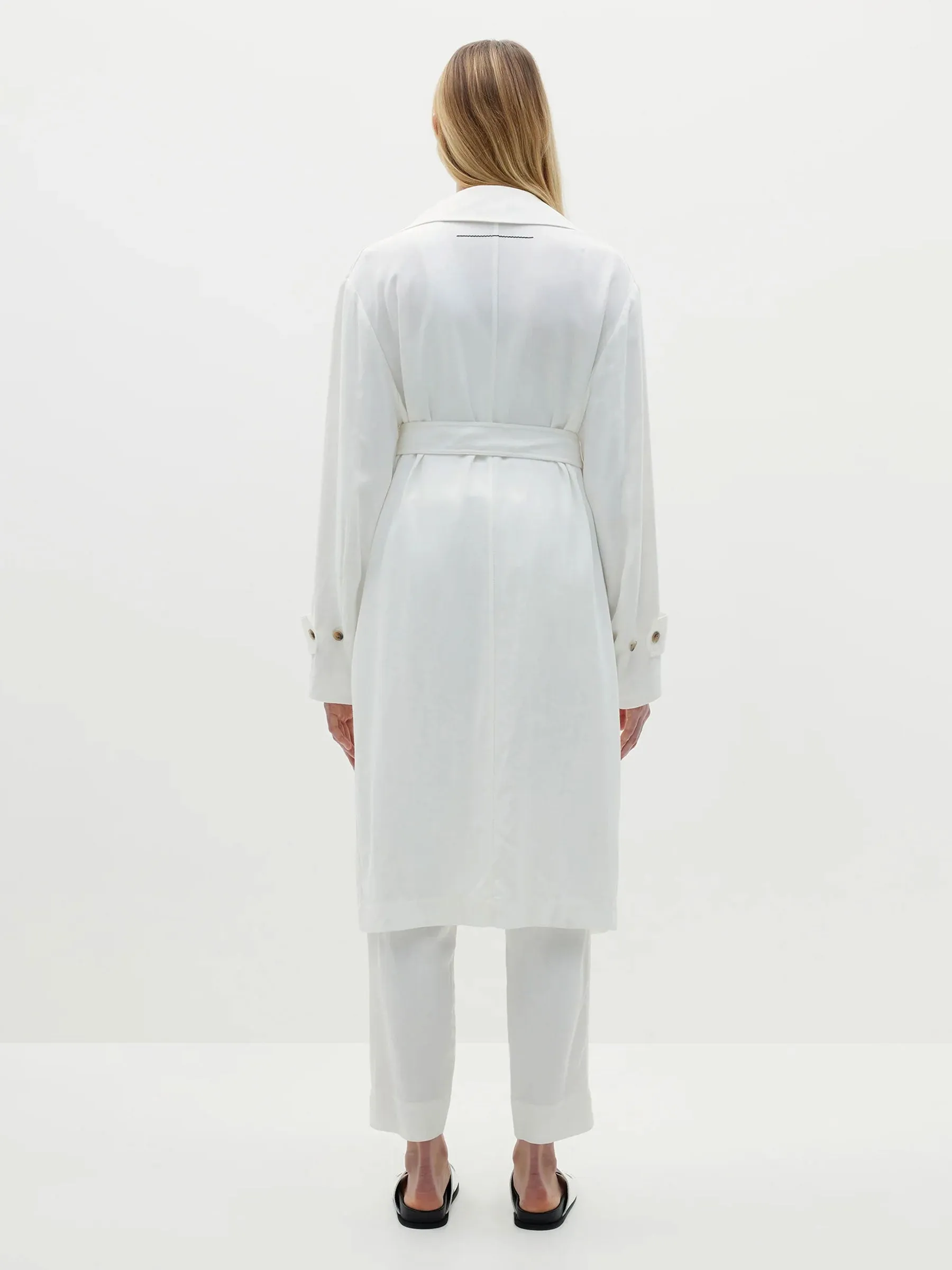 Viscose Traditional Trench