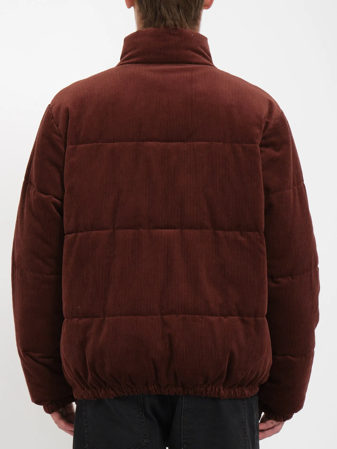 Walltz Corduroy Jacket (Reversible) - BITTER CHOCOLATE