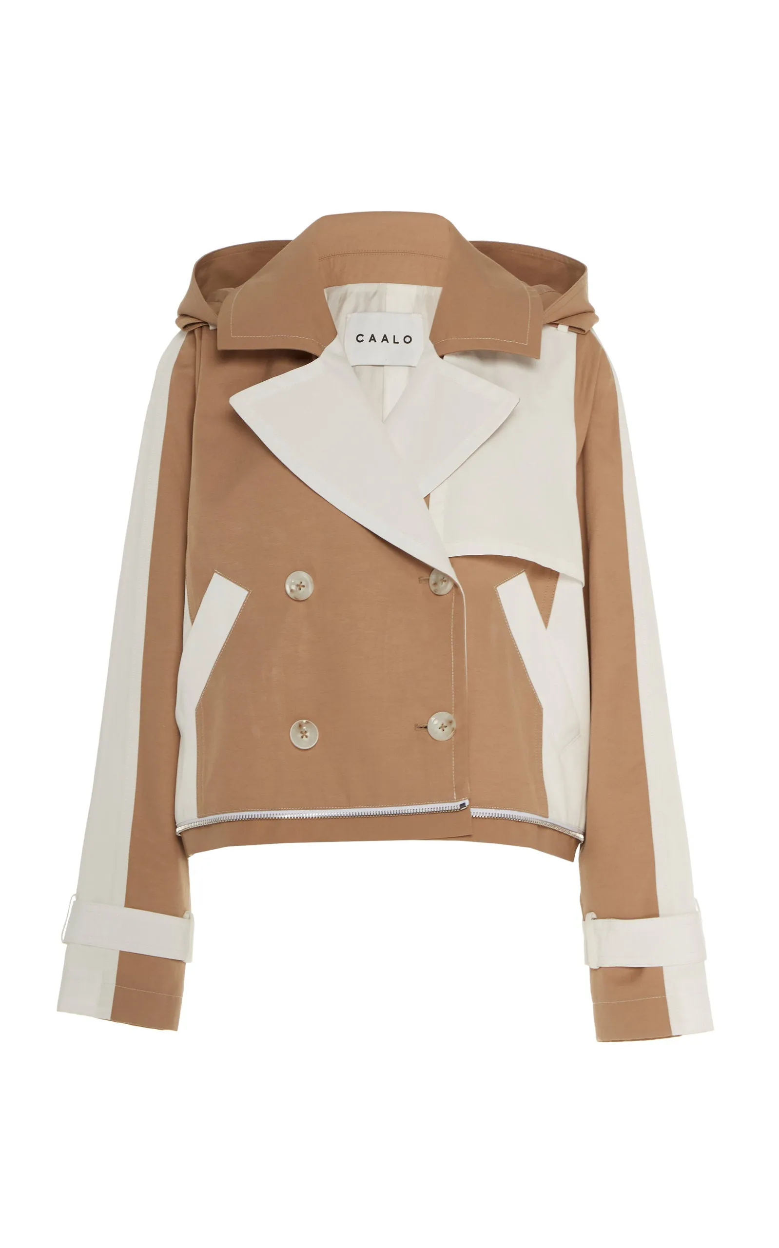 WATER-RESISTANT SUSTAINABLE CONVERTIBLE TRENCH