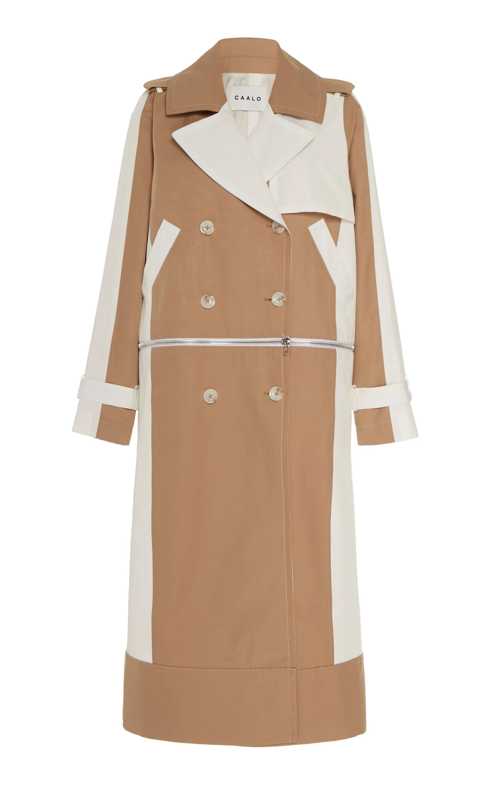 WATER-RESISTANT SUSTAINABLE CONVERTIBLE TRENCH