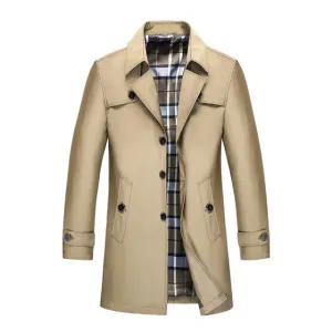 West Louis™ Designer Business Trench Coat