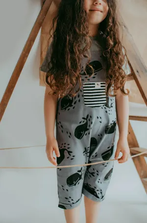 Whales Shortie Dungaree
