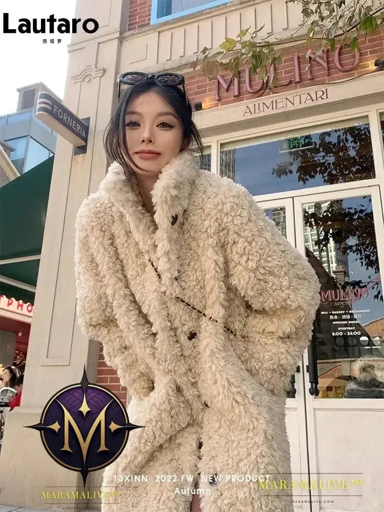 Winter Long Loose Casual Soft Thick Warm Fluffy Black Faux Fur Coat Women Stand Collar Hairy Furry Fuzzy Overcoat 2023