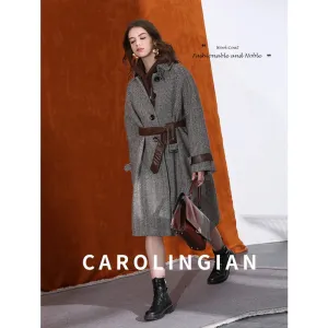 Women's Herringbone Coat