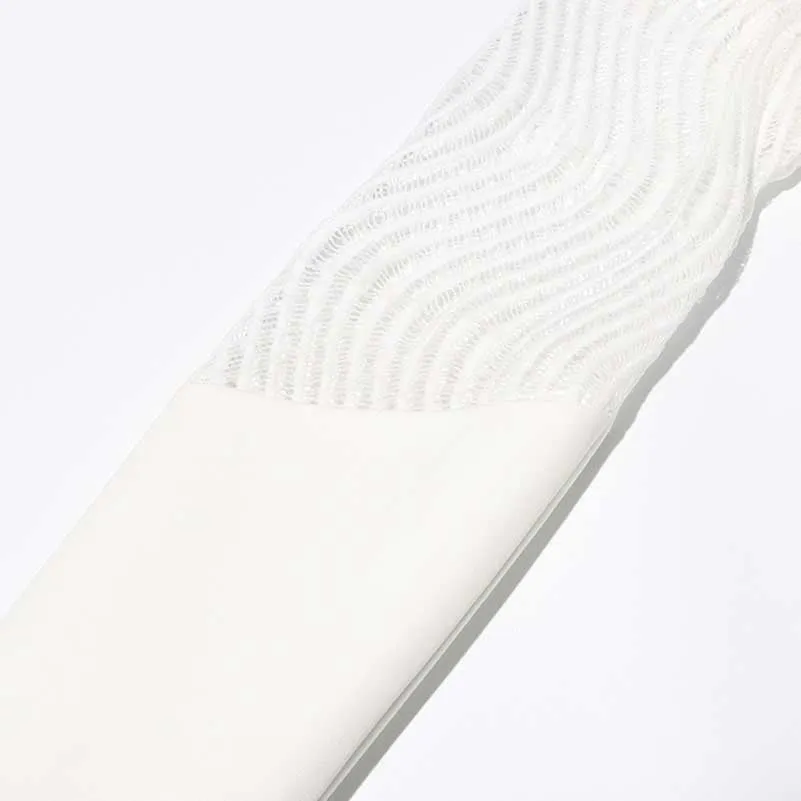 Women's Lace Stitching Blazer in White