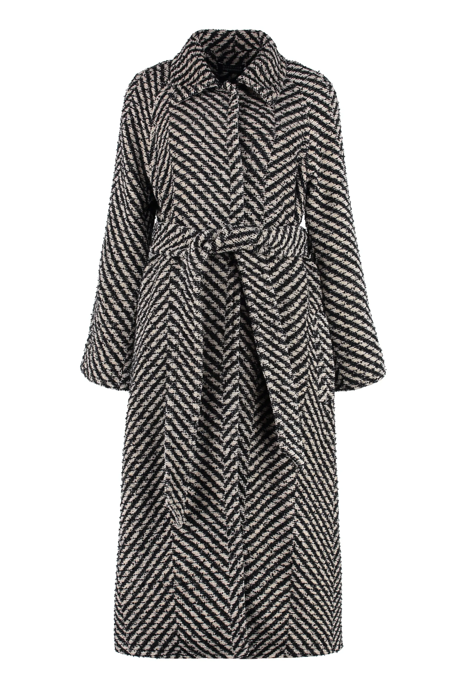 Wool blend coat
