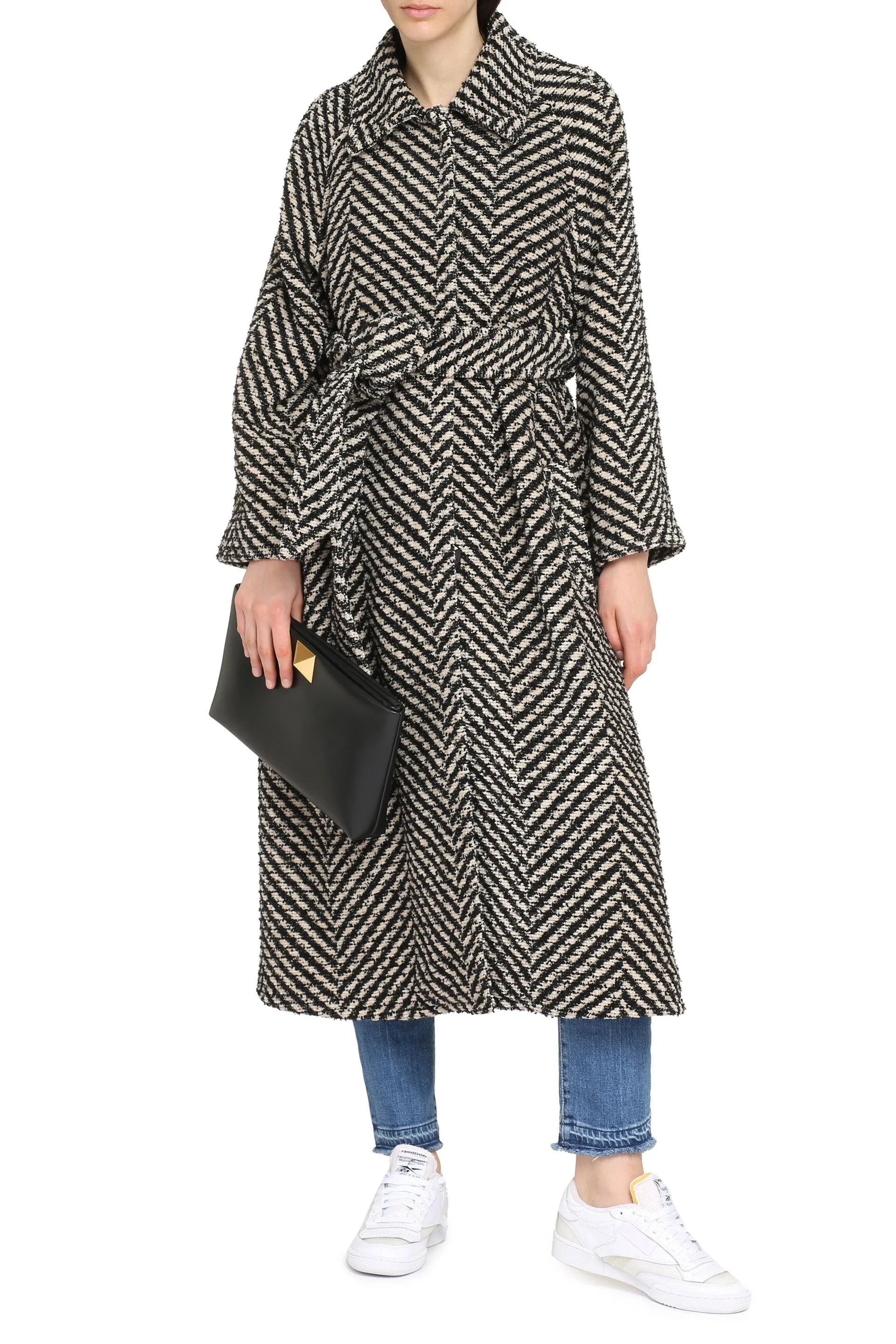 Wool blend coat