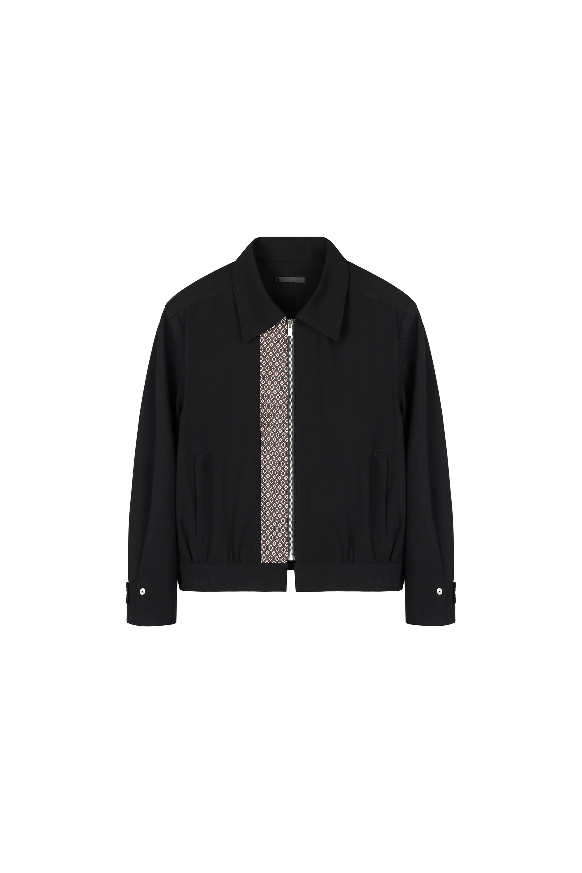 Wool Blend Patch Jacket