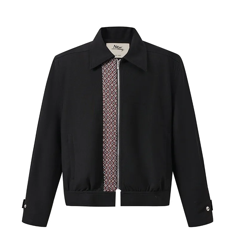 Wool Blend Patch Jacket