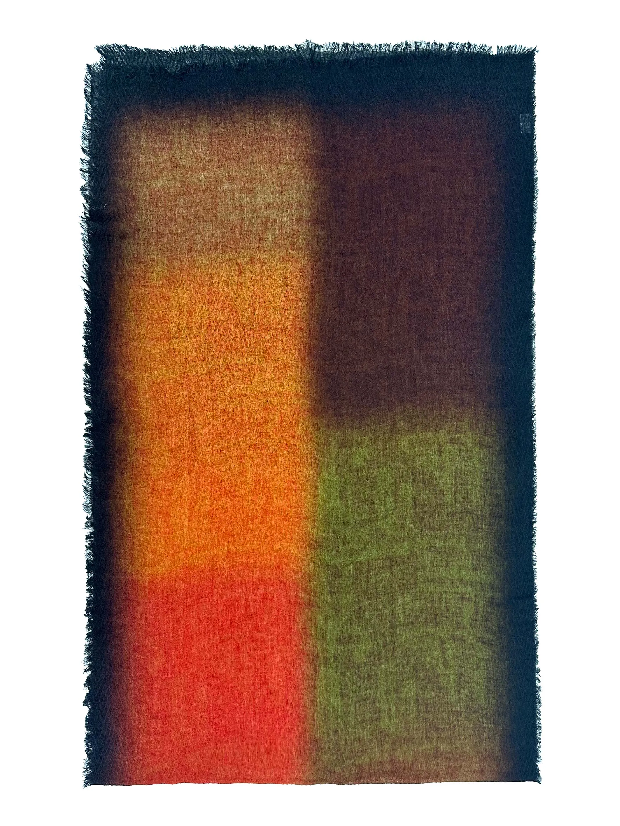 Wool Scarf - Rust