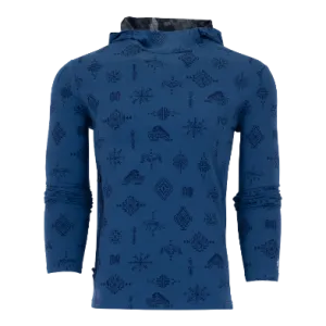 Woven Spirits Printed Cokato - Fjord